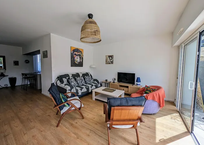 Maison Spacieuse Avec Jardin Proche Plage & Centre